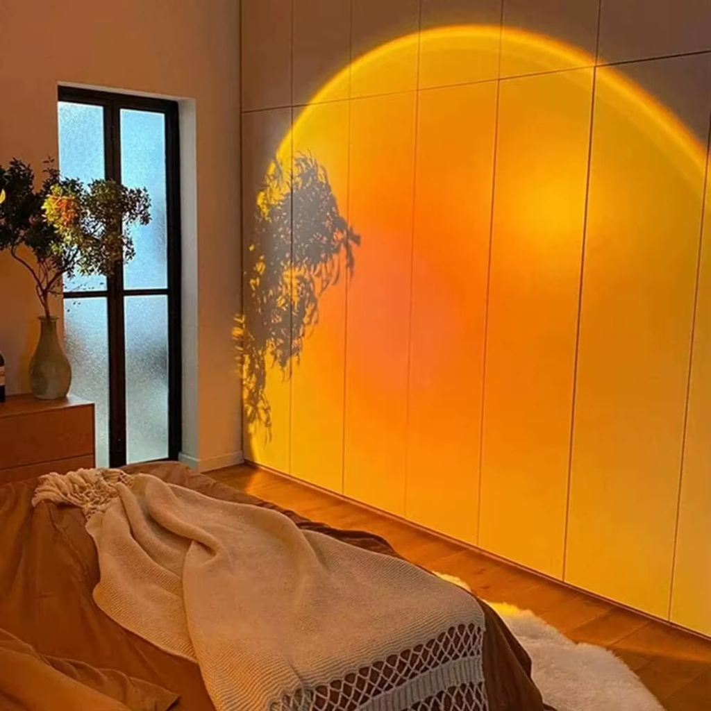 Lampara de proyección Puesta de Sol - Efecto Atardecer